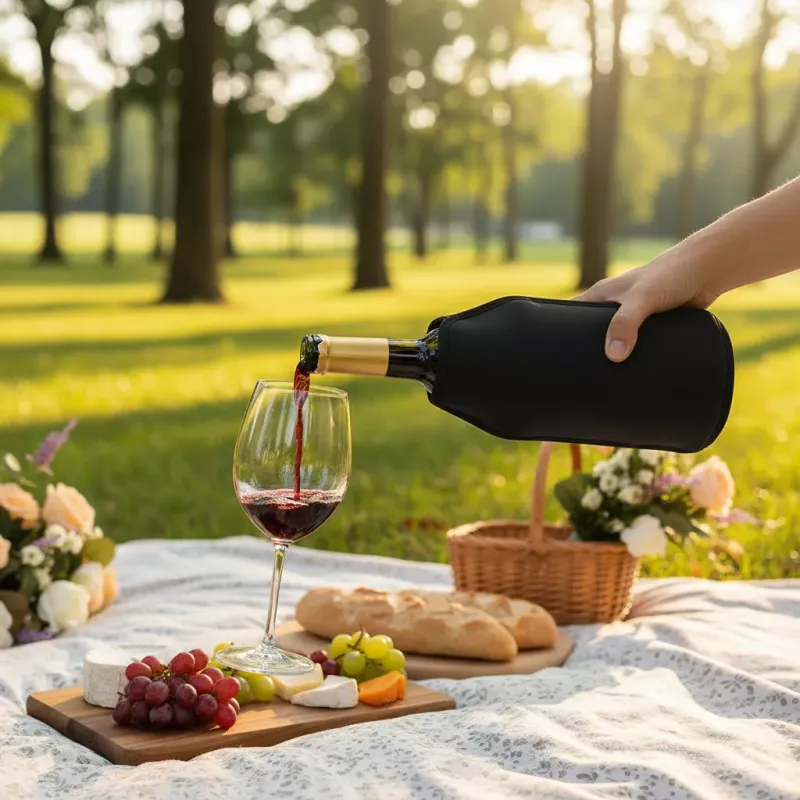 Ice Pack Premium Para Botellas - Funda Nylon